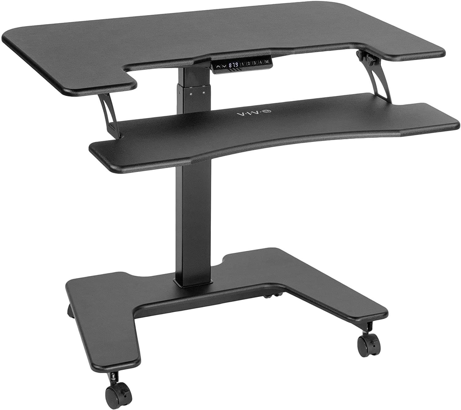 Adjustable standing desk for back pain